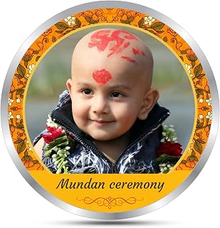Precious Moments Personalised Mundan Ceremony 20 Gram Silver Coin With BIS Hallmarked 999 Pure by ACPL Price In India