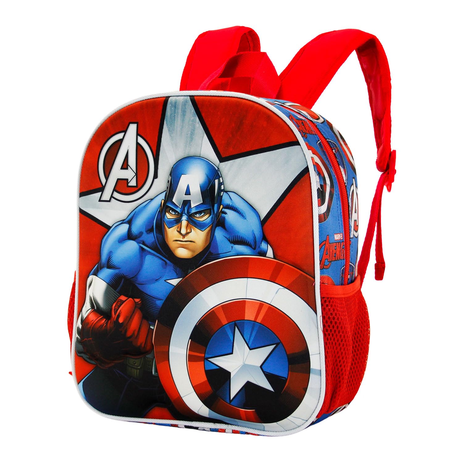 Marvel Mochila 3d Pequeña Mochila 3D Pequeña Unisex niños (Pack de 1)