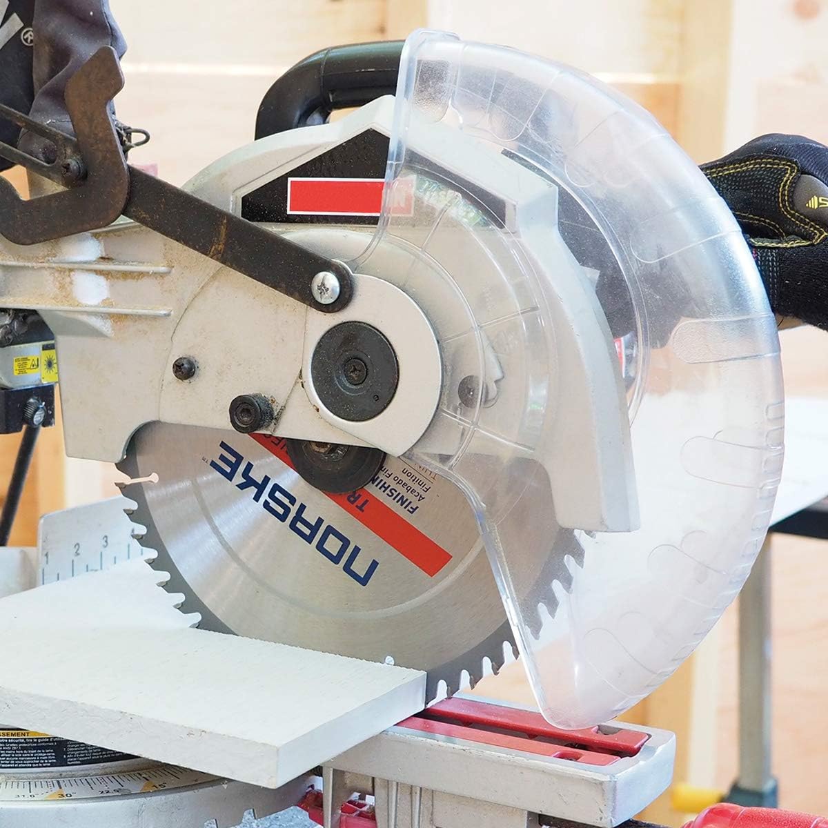 Norske Tools NCSBT150C 10" 28T Framing 60T Finishing Thin Kerf Saw Blade Combo Pack 5/8" Bore for Dimensional Lumber, Press Treated Wood, Plywood, OSB, Hardwood, Softwood, Plywood and MDF