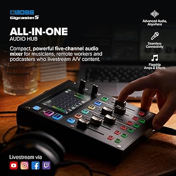 【最安値】Boss GIGCASTER 5 BOSS ボス GCS-5 Gigcaster 5 オーディオストリーミングミキサー