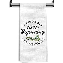 Housewarming Gifts Kitchen Towels, House Warming Gifts New Home Decorative Hand Towels for Bathroom Kitchen, New Home Gift Ideas Dish Tea Towel Drying Cloth, 16x24 Inch