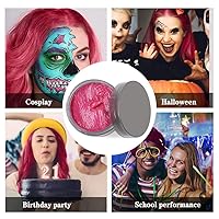 Vista 18 de Pomadas Mofajang de cera para el cabello, 4.23 oz, material de cera para colorear el cabello natural, desechable, arcilla para peinar el cabello