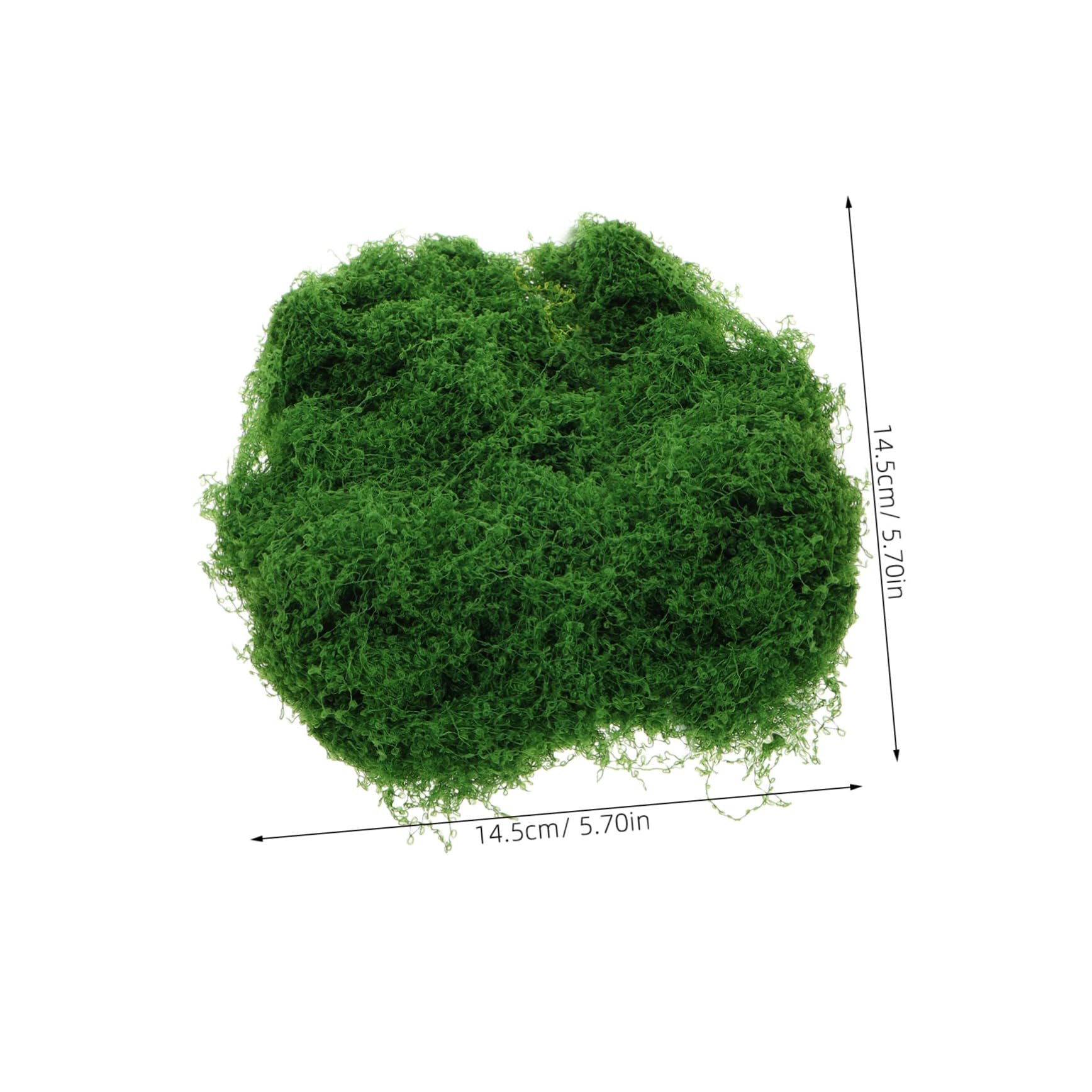 Unomor Realistic Artificial Moss Faux Outdoor Plants Greenery Shrubs Landscape Decoration