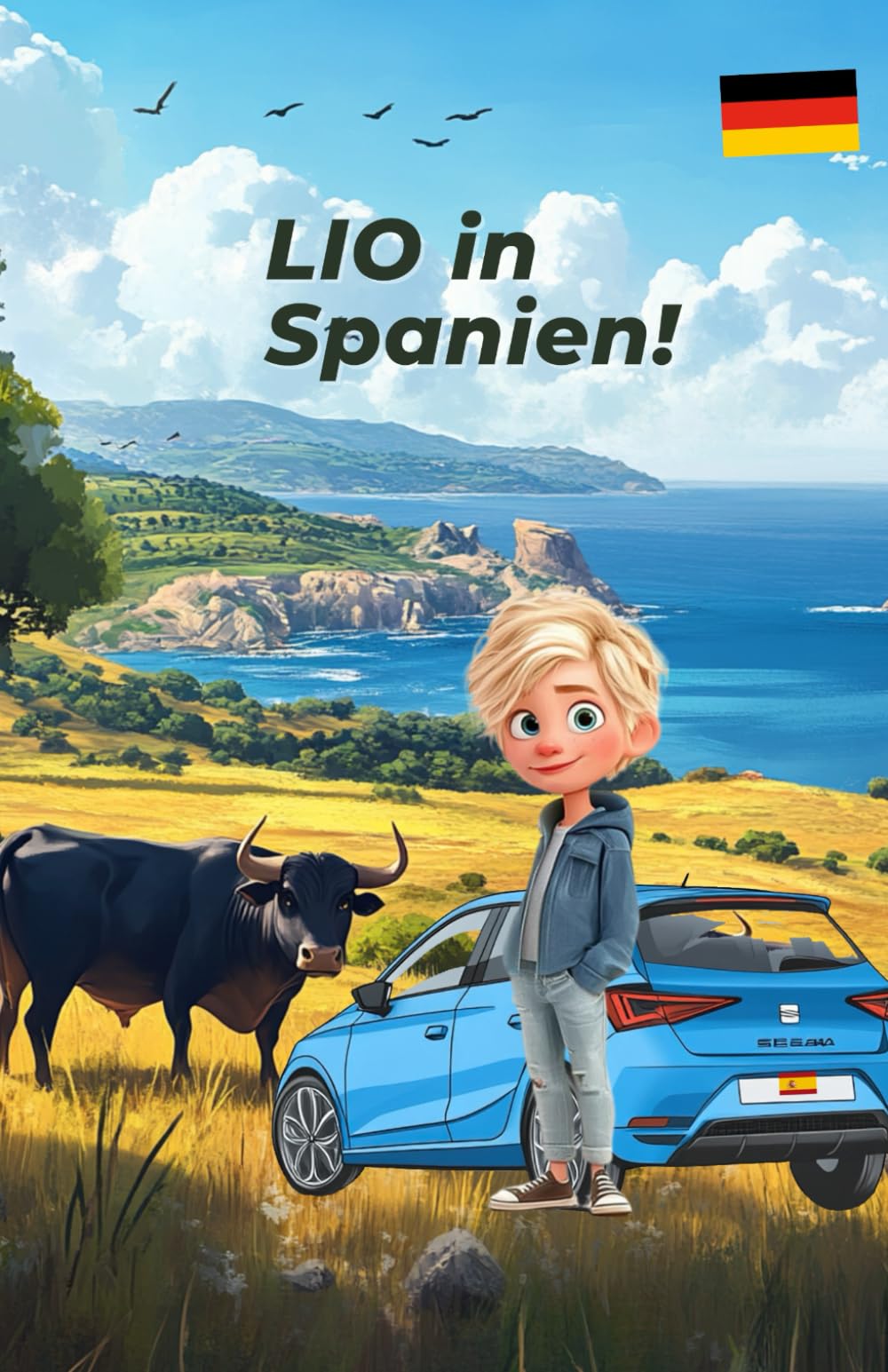 LIO in Spanien!: Mal- und Lernbuch für Kinder ab 8Jahren