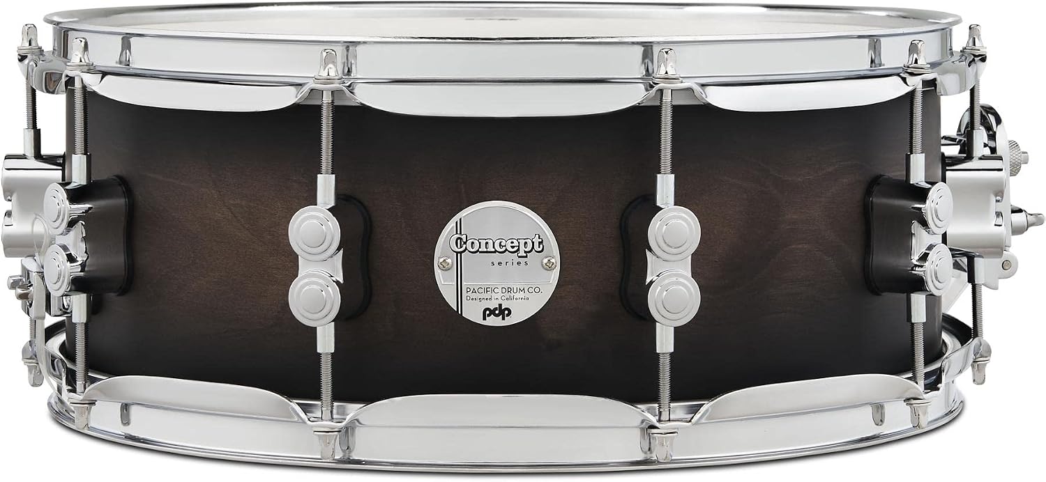 PDP Concept Maple Snare Drum - 5.5 x 14-inch - Satin Charcoal Burst