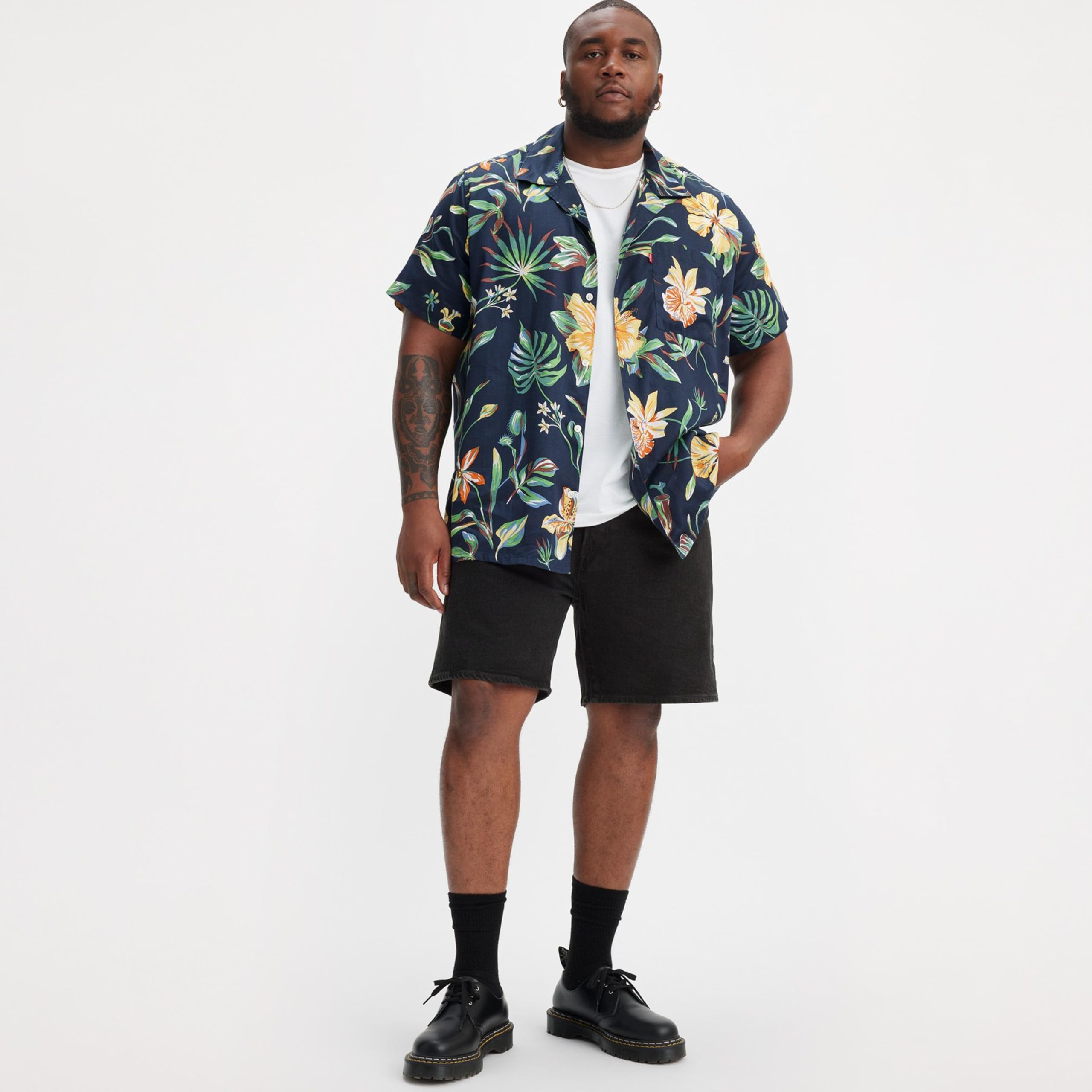 Levi's Big & Tall 501 Original Pantaloncini di Jeans Uomo