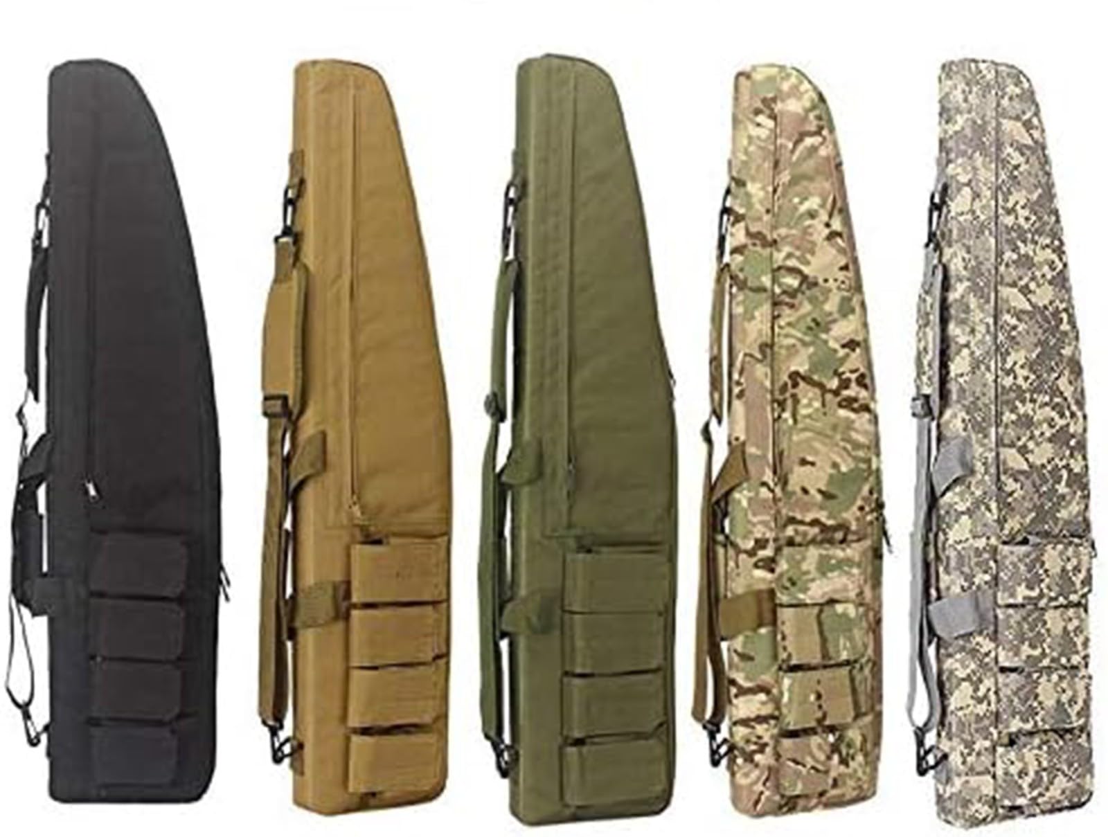 Étui À Fusil Tactique Arme Longue,Fusil De Chasse Rembourée Sac,Fusil A Plomb Sac À Carabine Tactique,Sac À Fusil Souple Étui pour Fusil De Chasse,Militaire Rangement Arme Épaississant