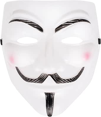 Anonymous Maske Vendetta Halloween Karneval Kostüm Anonymus Maske Guy Fawkes Maske