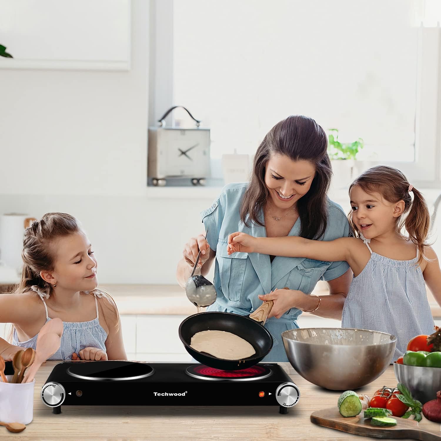 Chefzilla Foldable Burner Induction Countertop 1800W, 48 OFF