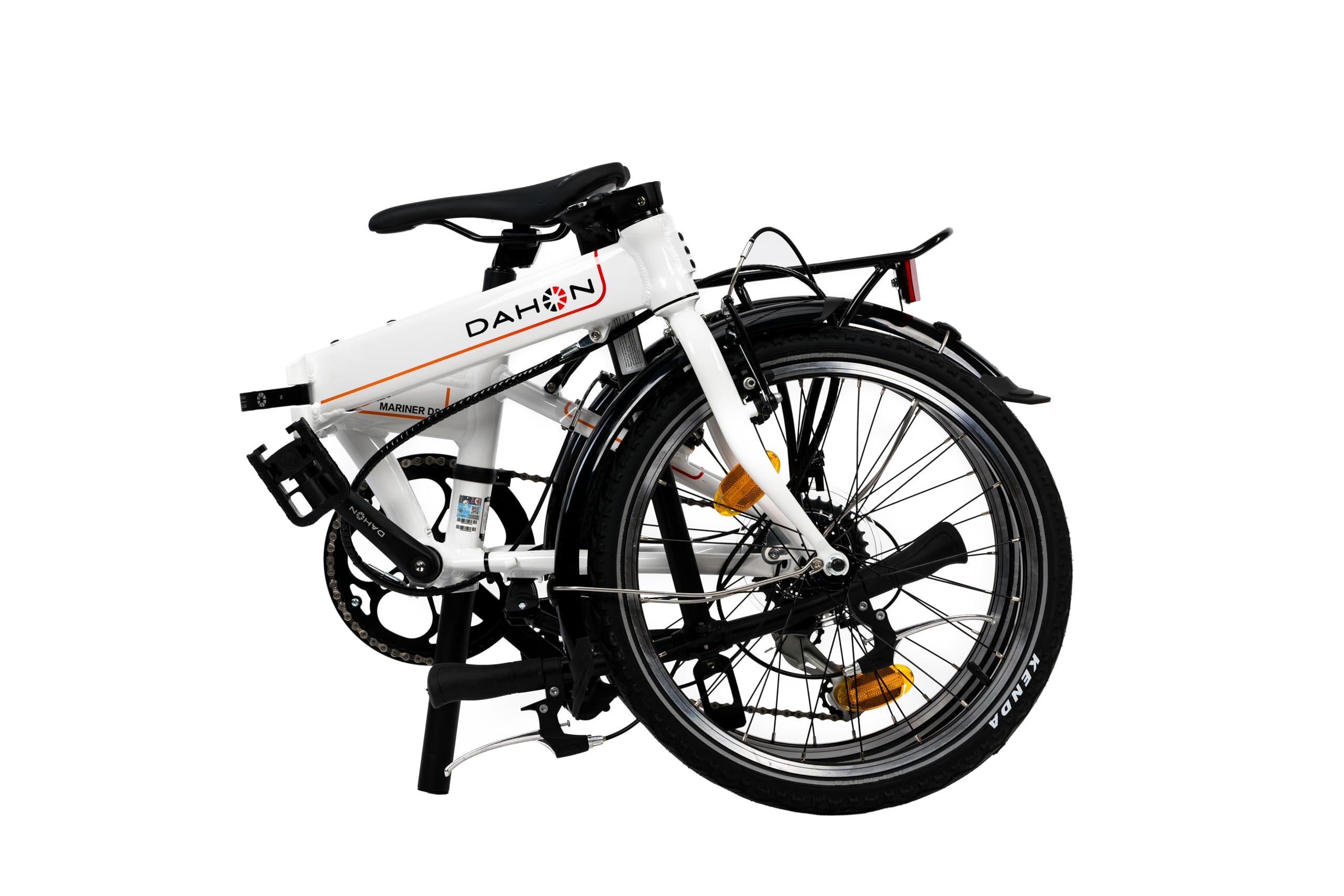 Dahon Mariner D8 Vélo Pliant 20" Cadre en Aluminium Léger 8 Vitesses Freins V pour Adultes de 145 cm à 195 cm