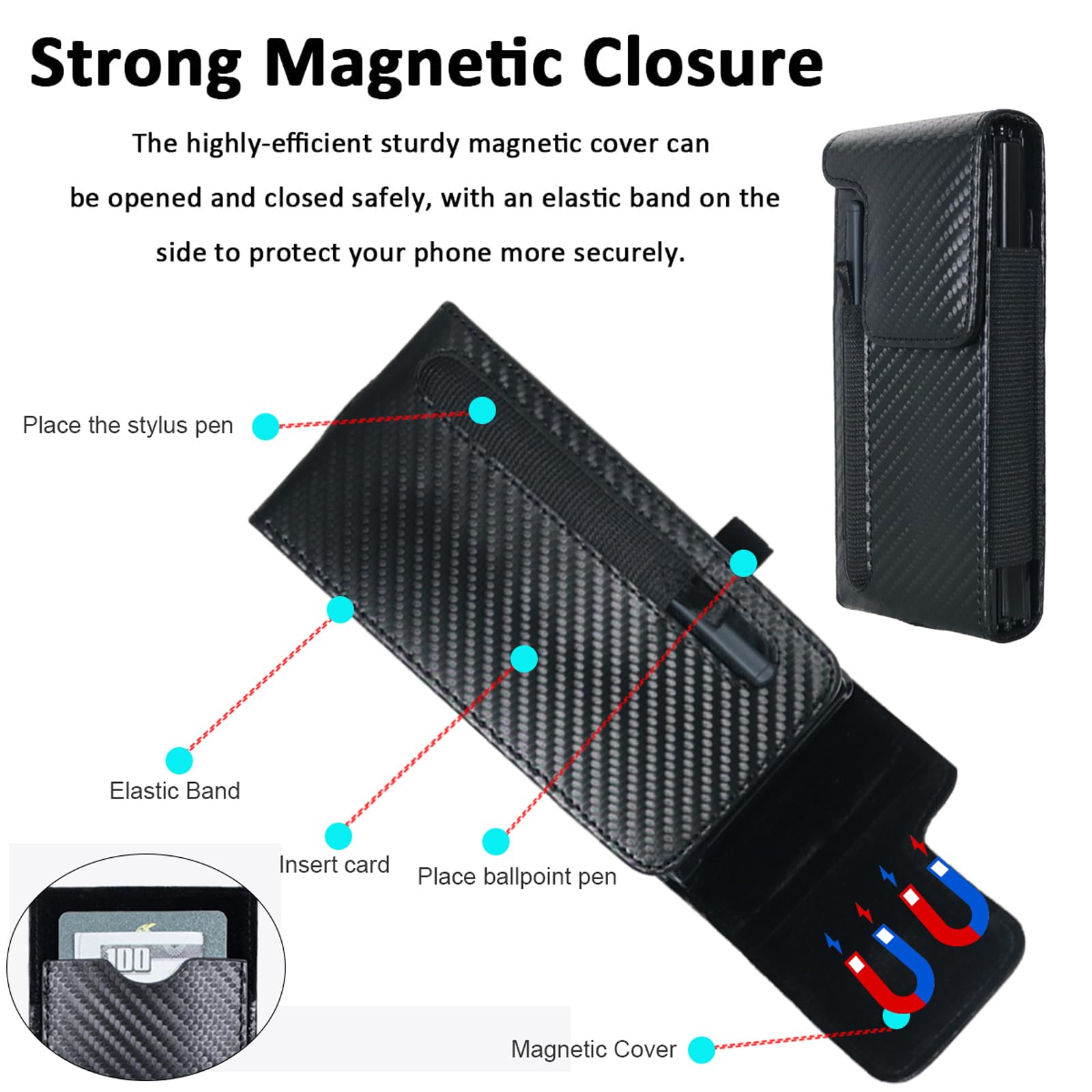 Amazon.co.jp: CusPra ホルスター ポーチ Motorola Razr Fold用