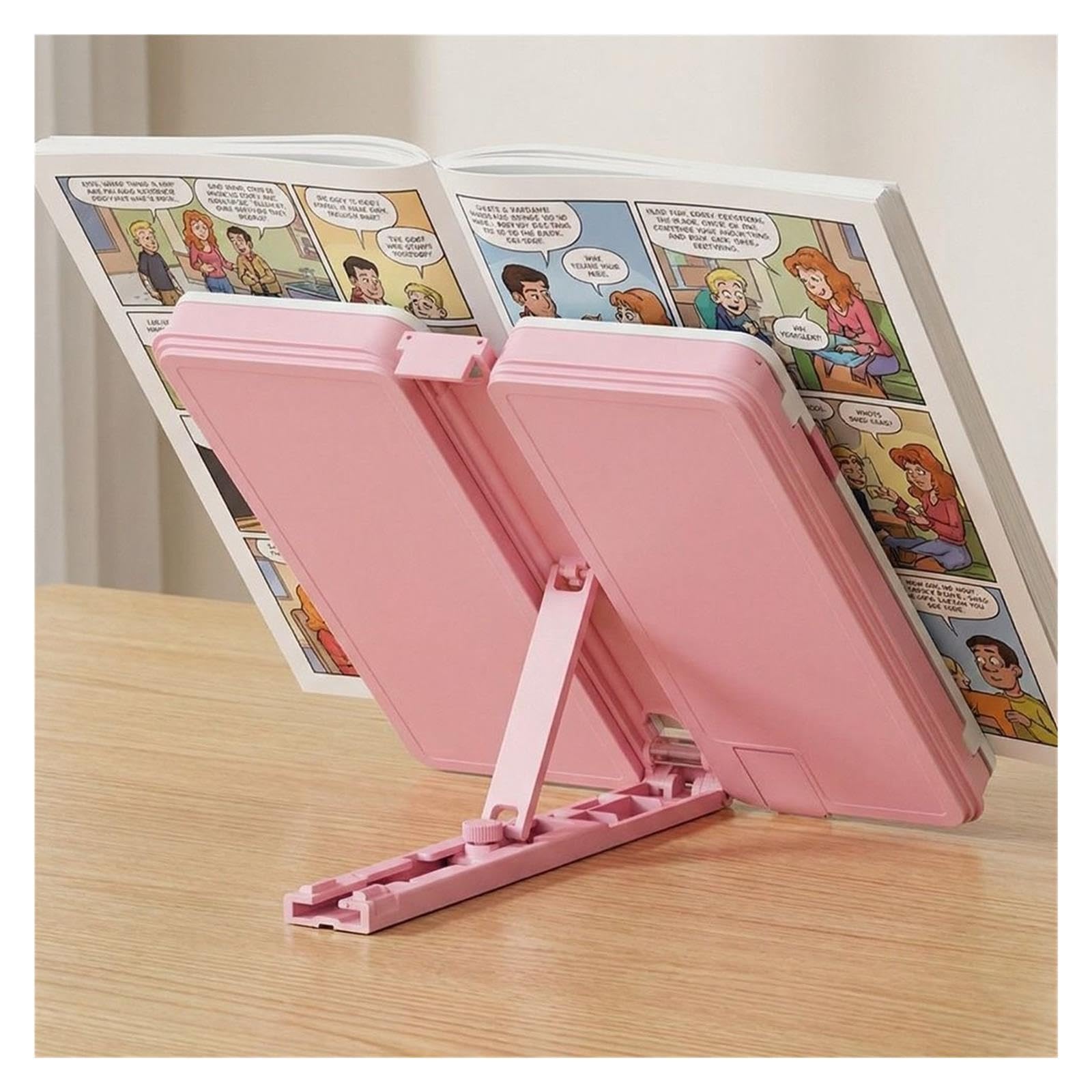 Support De Livre Pliable avec Boîte À Crayons Et Taille-Crayon