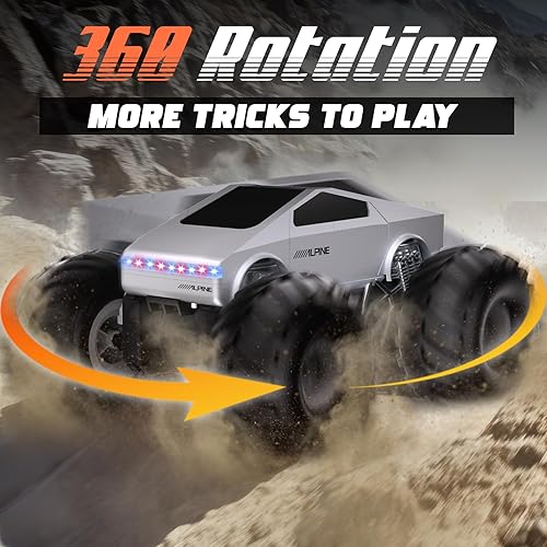 Miniatura 7 de Auto a control remoto, escala de autos RC 116, vehículo eléctrico todo terreno, luces LED, juguetes Monster Trucks, regalo de cumpleaños para niños,