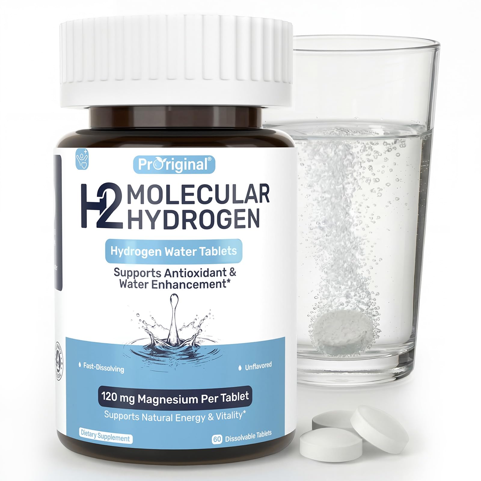Amazon.com: Hydrogen Water Tablets - 12 PPM H2 Molecular Hydrogen