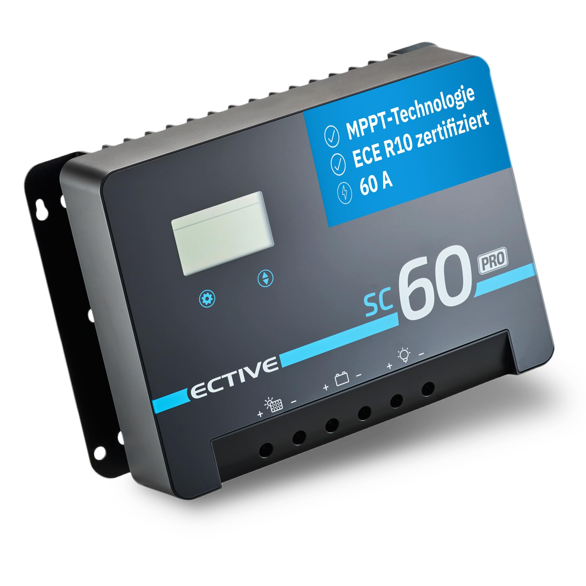 ECTIVE SC 60 PRO MPPT Laderegler - 60A Smart Solar Controller Mit Bluetooth Für Wohnmobile
