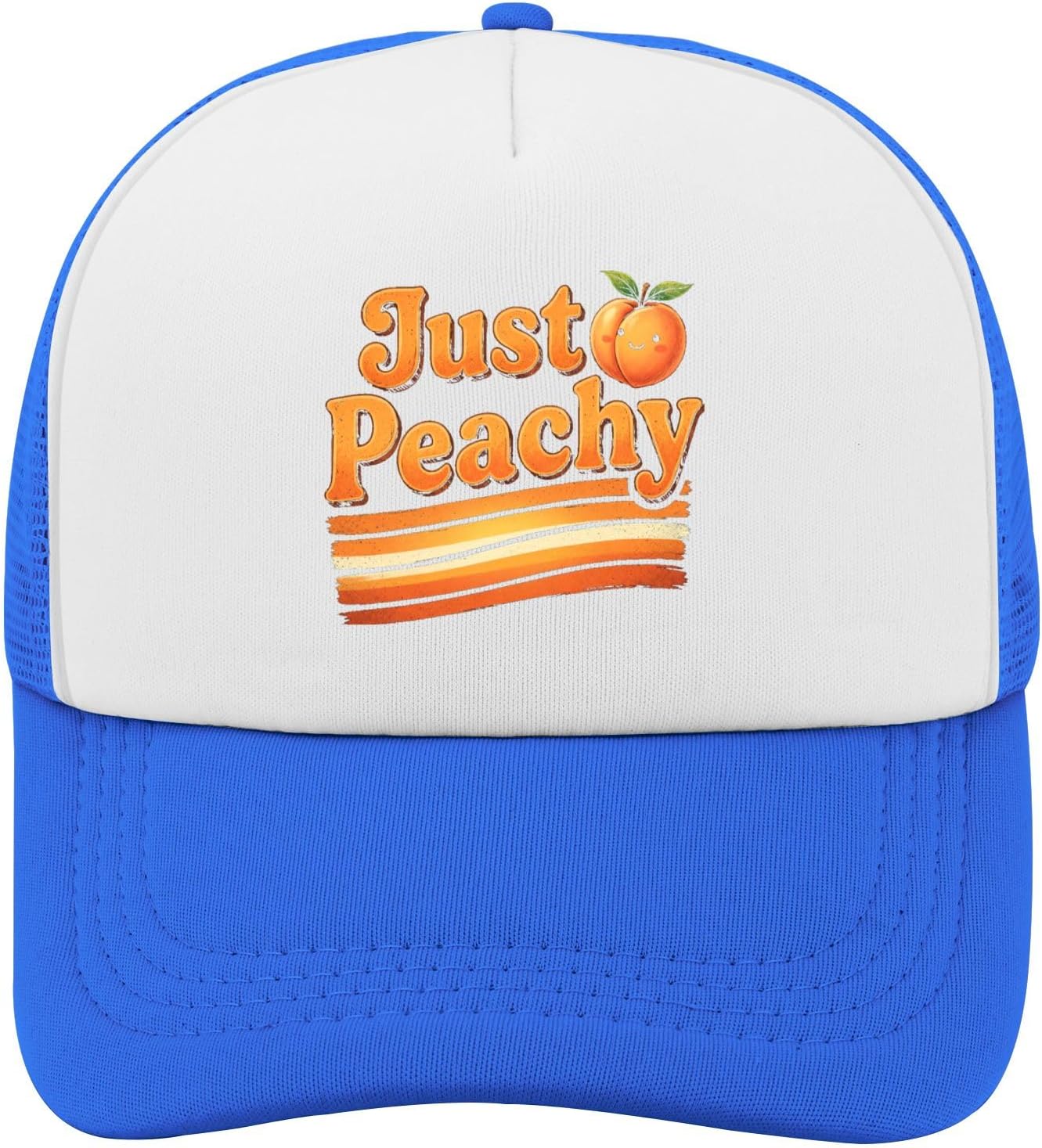 Mismatch Day Sun Hats for Women Light Weight Cap RoyalBlue