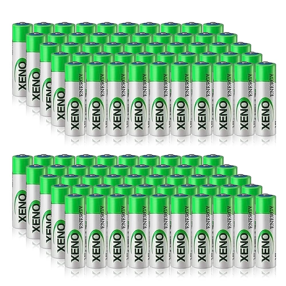 Pack of 100 XL-060F 2400mAh 3 6V AA LiSOCI2 Battery for Alarm Systems Tracking Devices Meter Non-Rechargeable Lithium