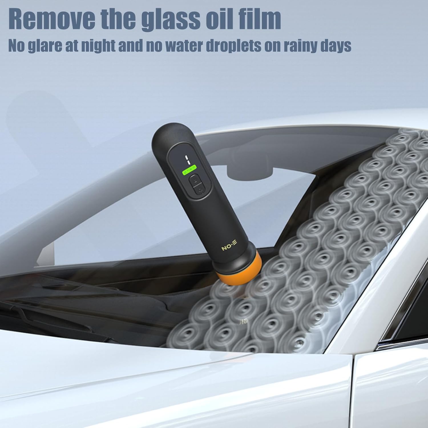 Car Polisher Scratch Remover – 12000 RPM Copper Motor Electric Detailer with 3 Speed Adjustable for Paint Repair & Window Oil Film