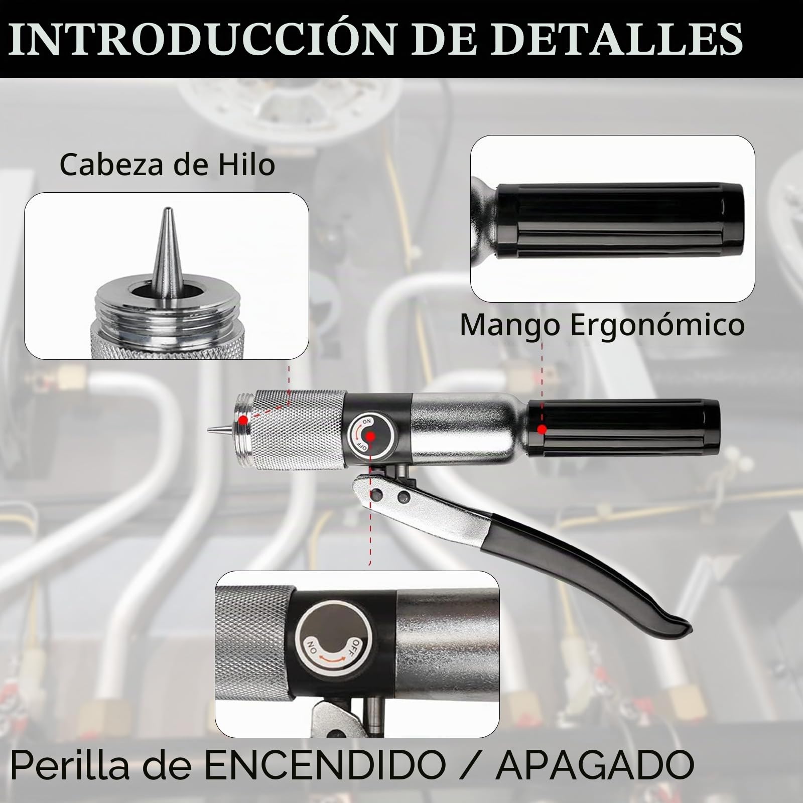 Expansor Tubos Hidráulicos, Kit Herramientas Estampación Tubos HidráUlicos Con Herramienta Desbarbado Cortador Tubos Y 7 Expansores Tubos Cobre 3/8 A 1-1/8'' Herramientas Expansoras Hvac (3/8"~1-1/8")