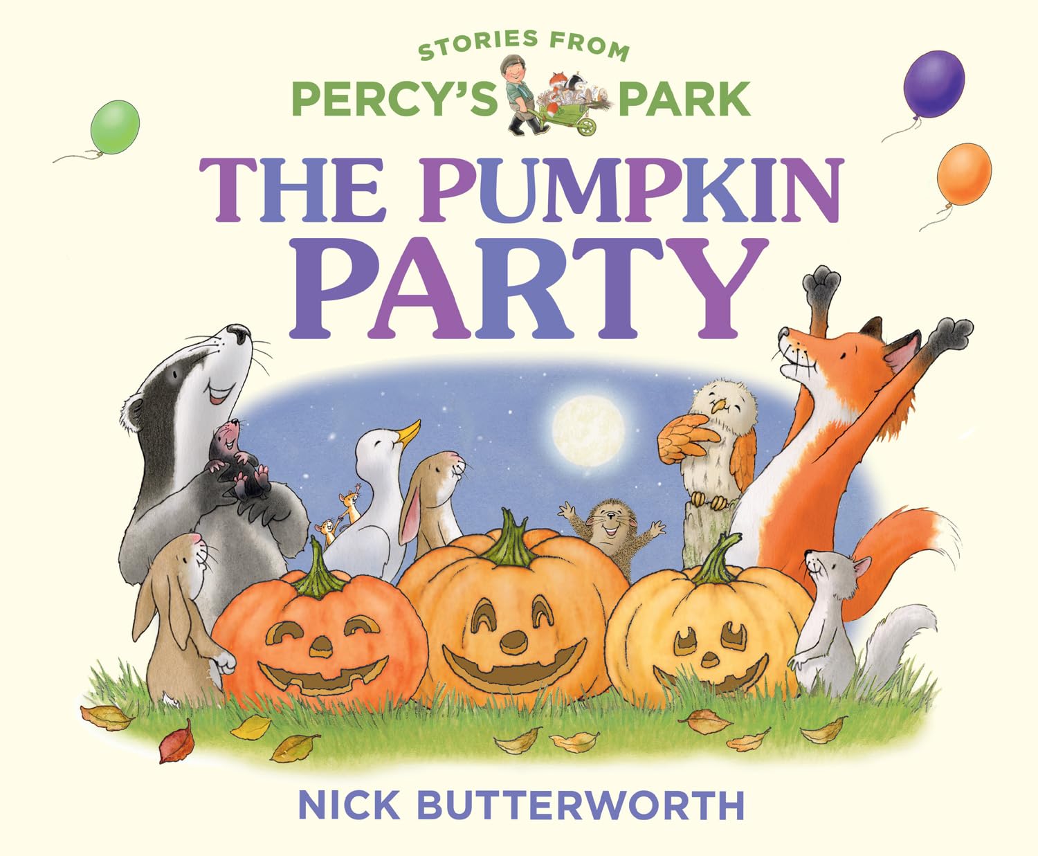 The Pumpkin Party: A fun new illustrated board book for 2026 – perfect for babies and toddlers at Halloween! (Stories from Percy's Park)