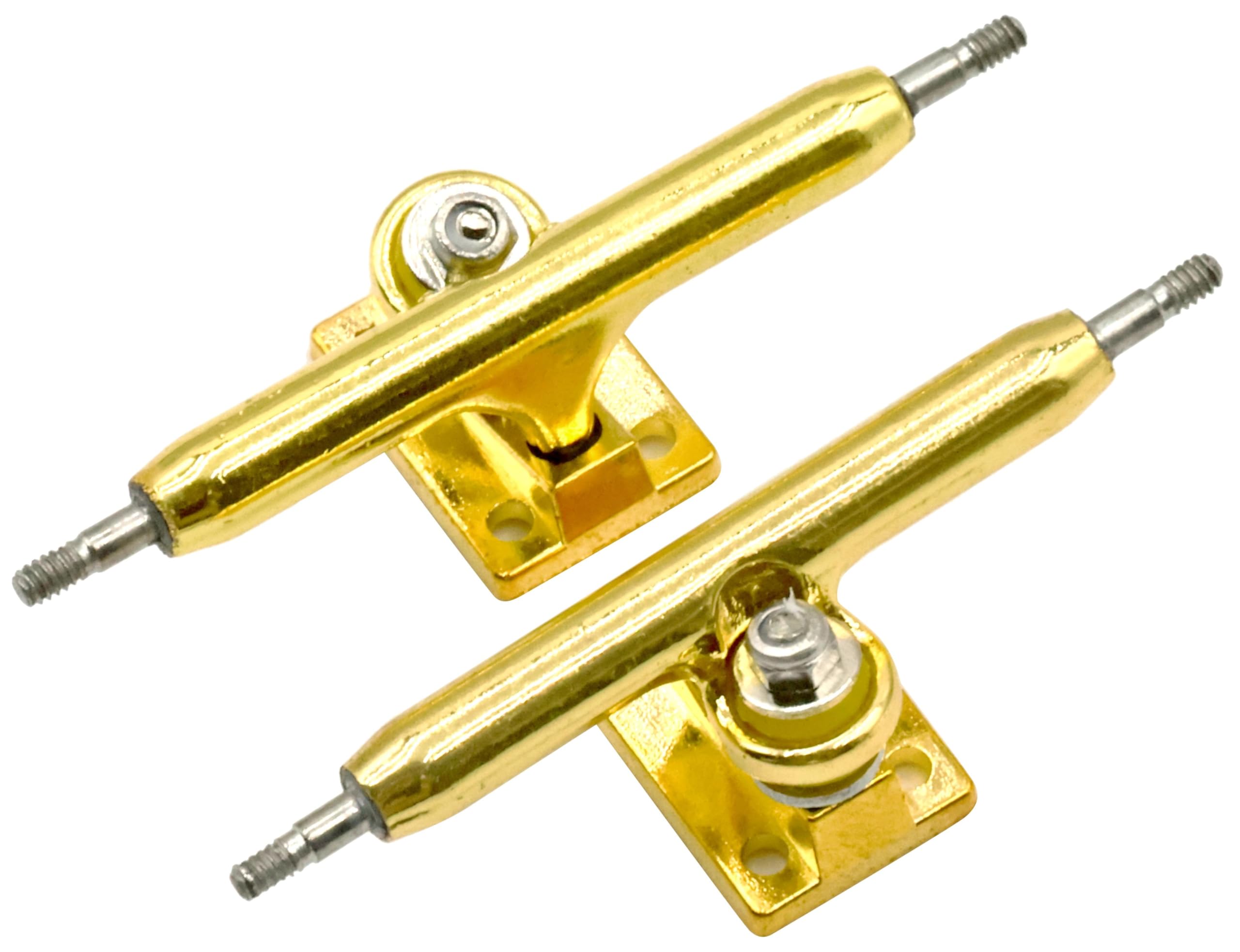 RACOFSB A1 Pro Fingerboard Trucks 36mm 34mm 32mm with New Base and Pivot Cup (36mm Gold) — image 1