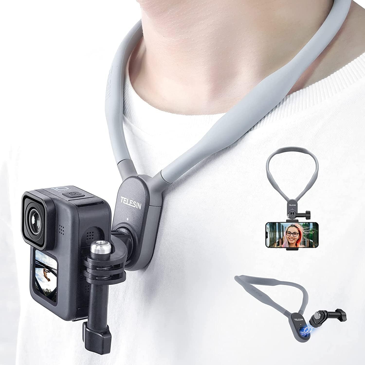 Amazon | GoPro ゴープロ ネックレス式マウント アクセサリー マウント 