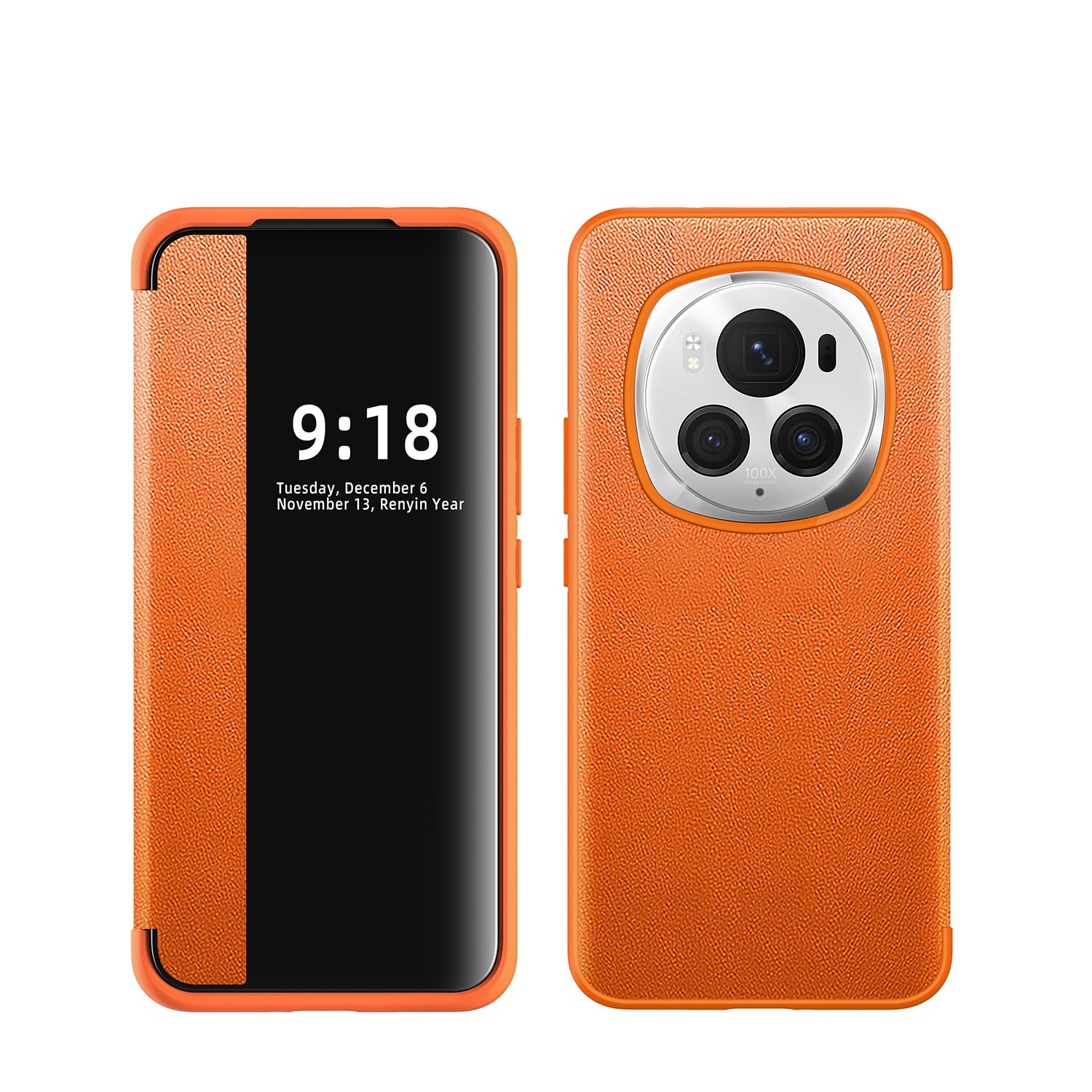 Amazon.com: ZORSOME for Honor Magic 6 Pro Smart Clear View Cover