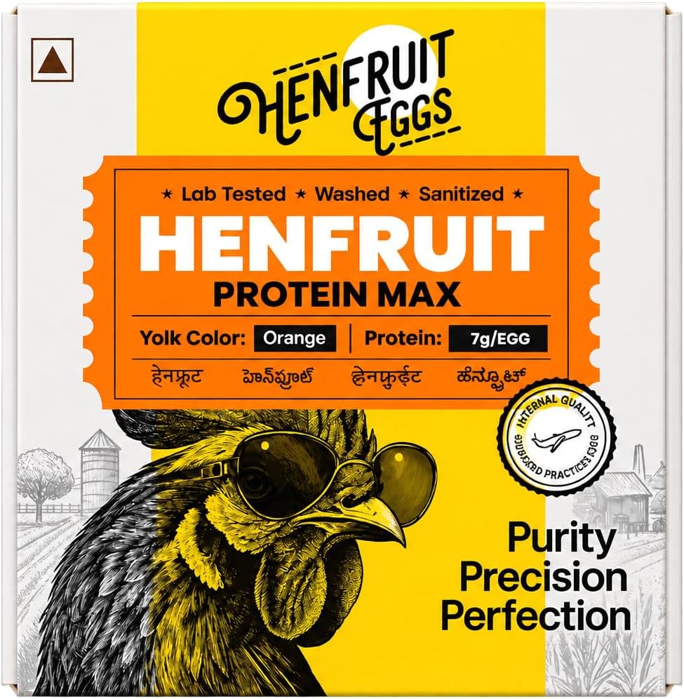Henfruit Protein Max Eggs, Pack of 30