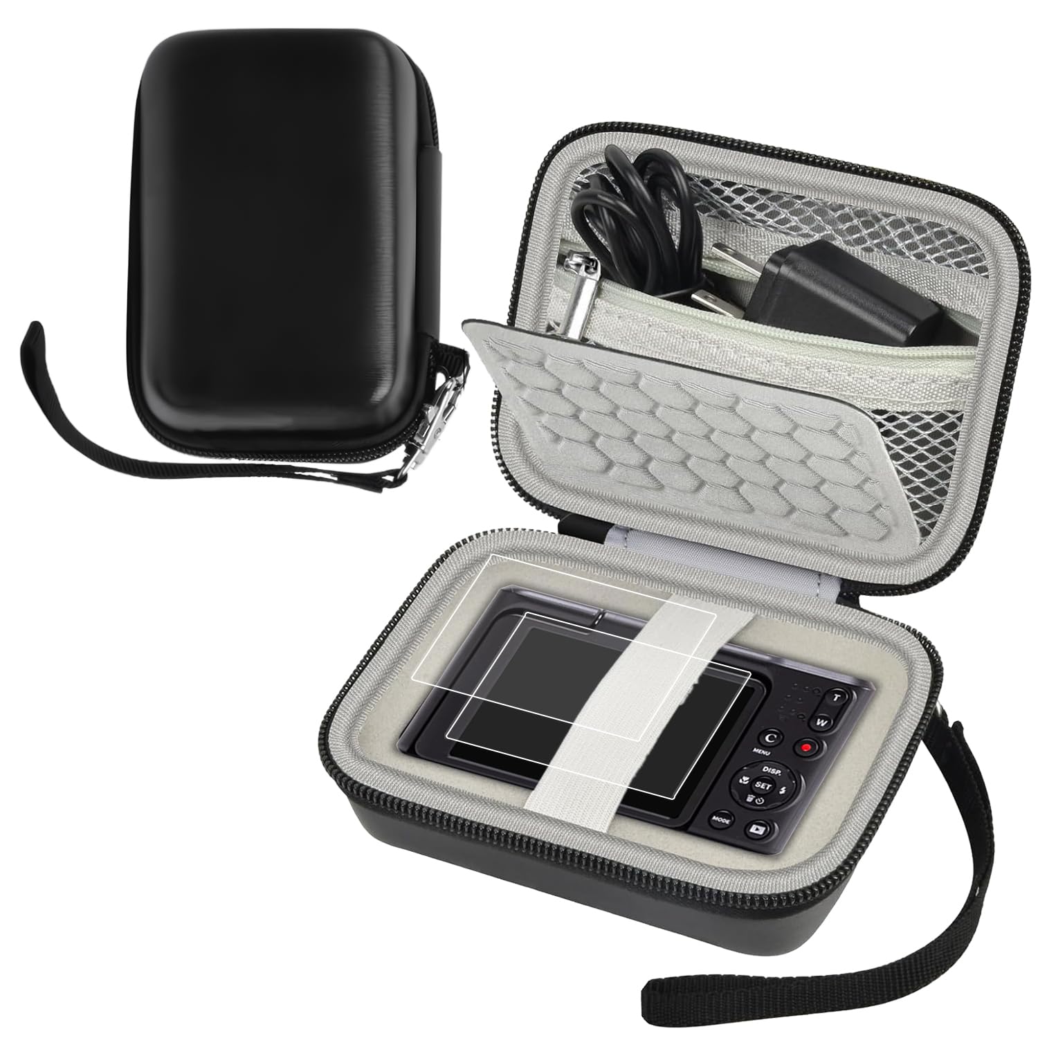 Amazon | For Kodak PIXPRO C1用収納 ケース+2*液晶画面保護 フィルム