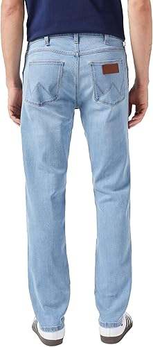 Wrangler - Jeans Supersoft Regular Dritto Fit Da Uomo - Desert - Foto 11