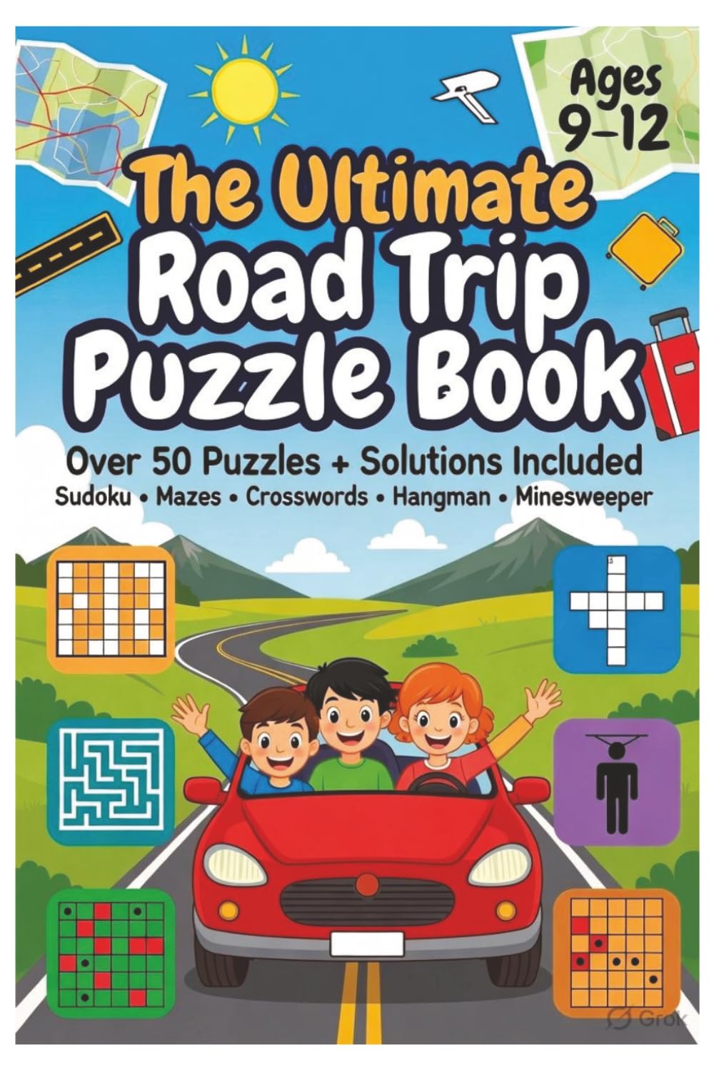 The Ultimate Road Trip Puzzle Book