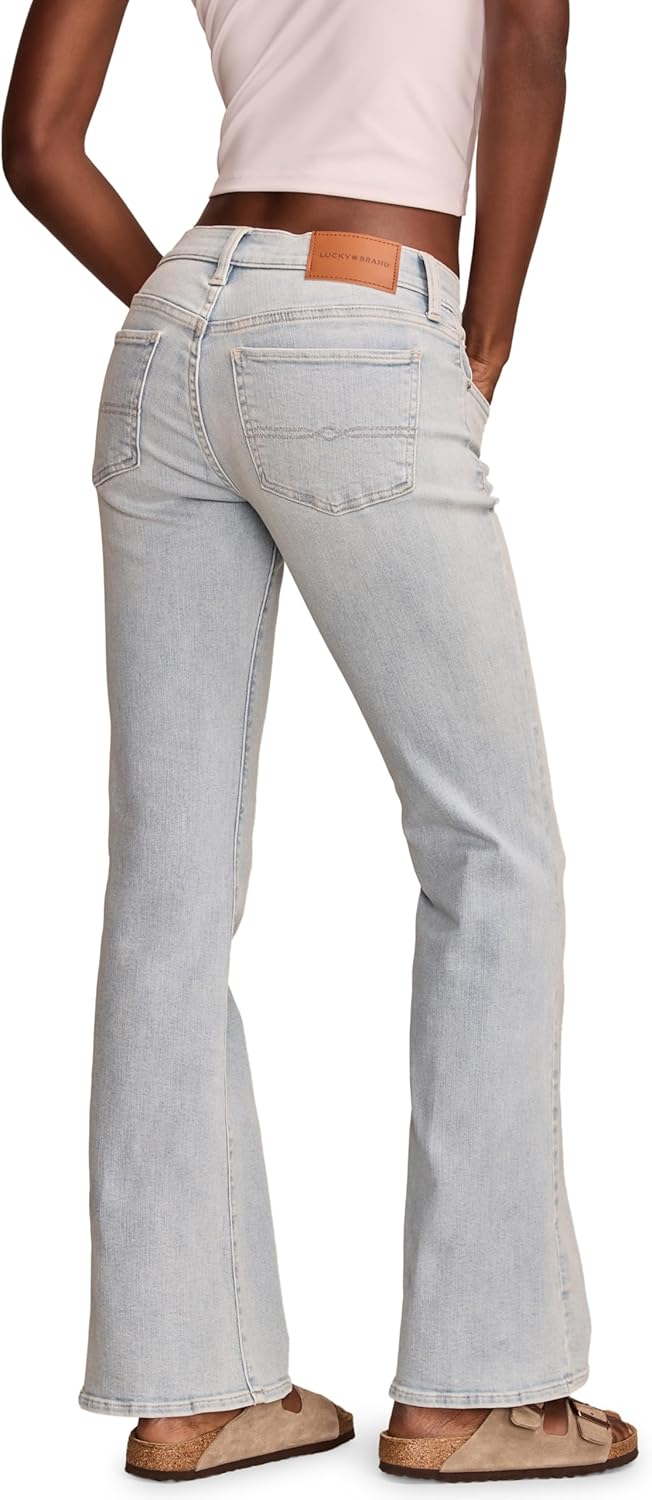 Lucky Brand Womens Mid Rise Sweet Flare - Image 2