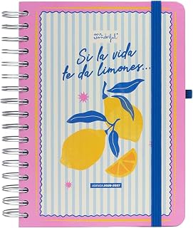 Mr Wonderful Agenda diaria con pegatinas