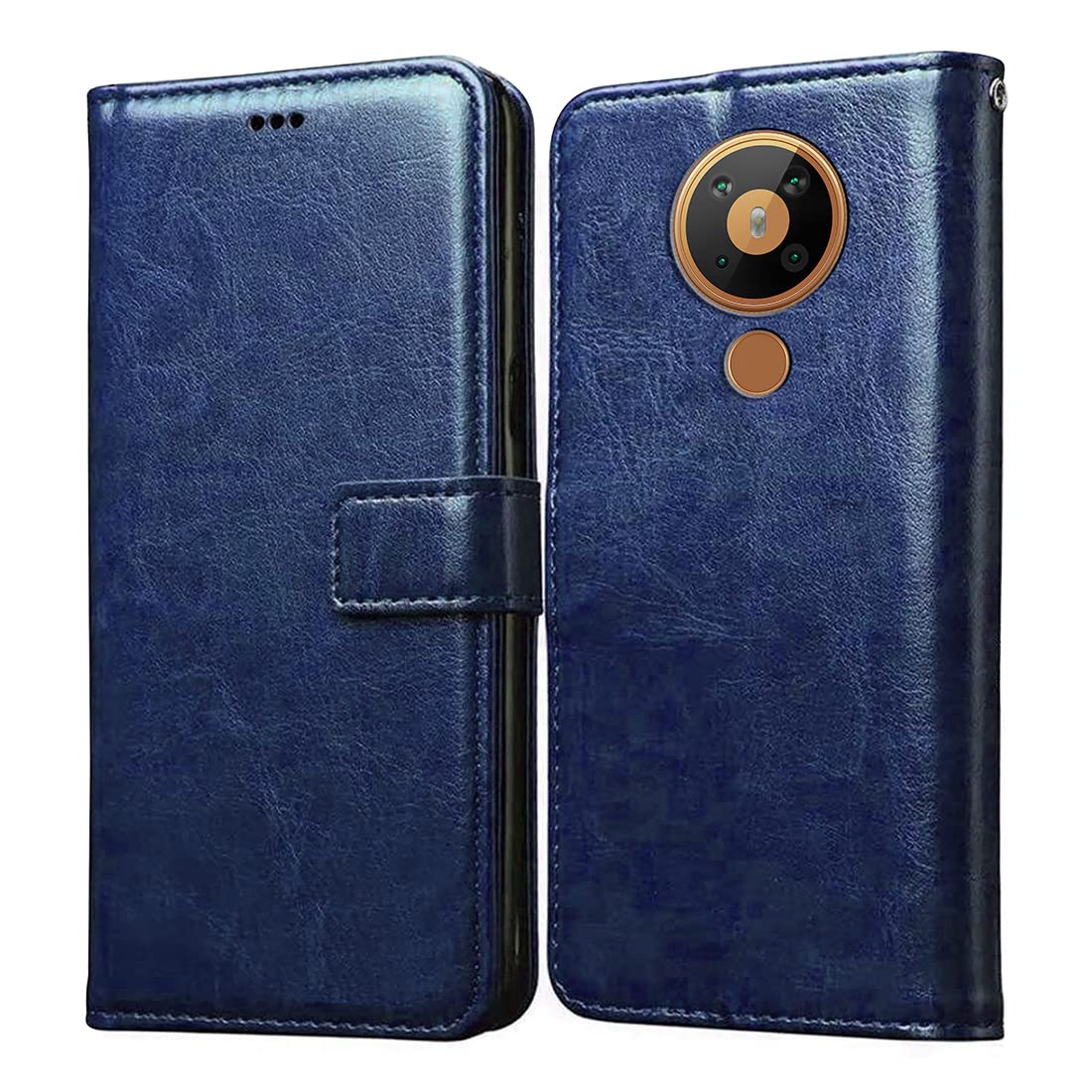 Nokia 5.3 Flip Cover - Premium Leather & Stand -8 Nokia 5.3 Flip Cover - Premium Leather & Stand -8