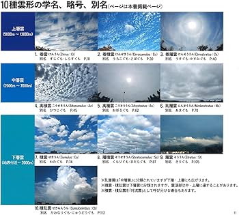 新・雲のカタログ: 空がわかる全種分類図鑑 | 村井 昭夫, 鵜山 義晃