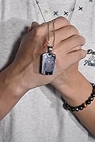 Vista 6 de Collar personalizado con colgante de urna de cremación para hombre, niño, niña, acero inoxidable, soporte para cenizas, recuerdo conmemorativo