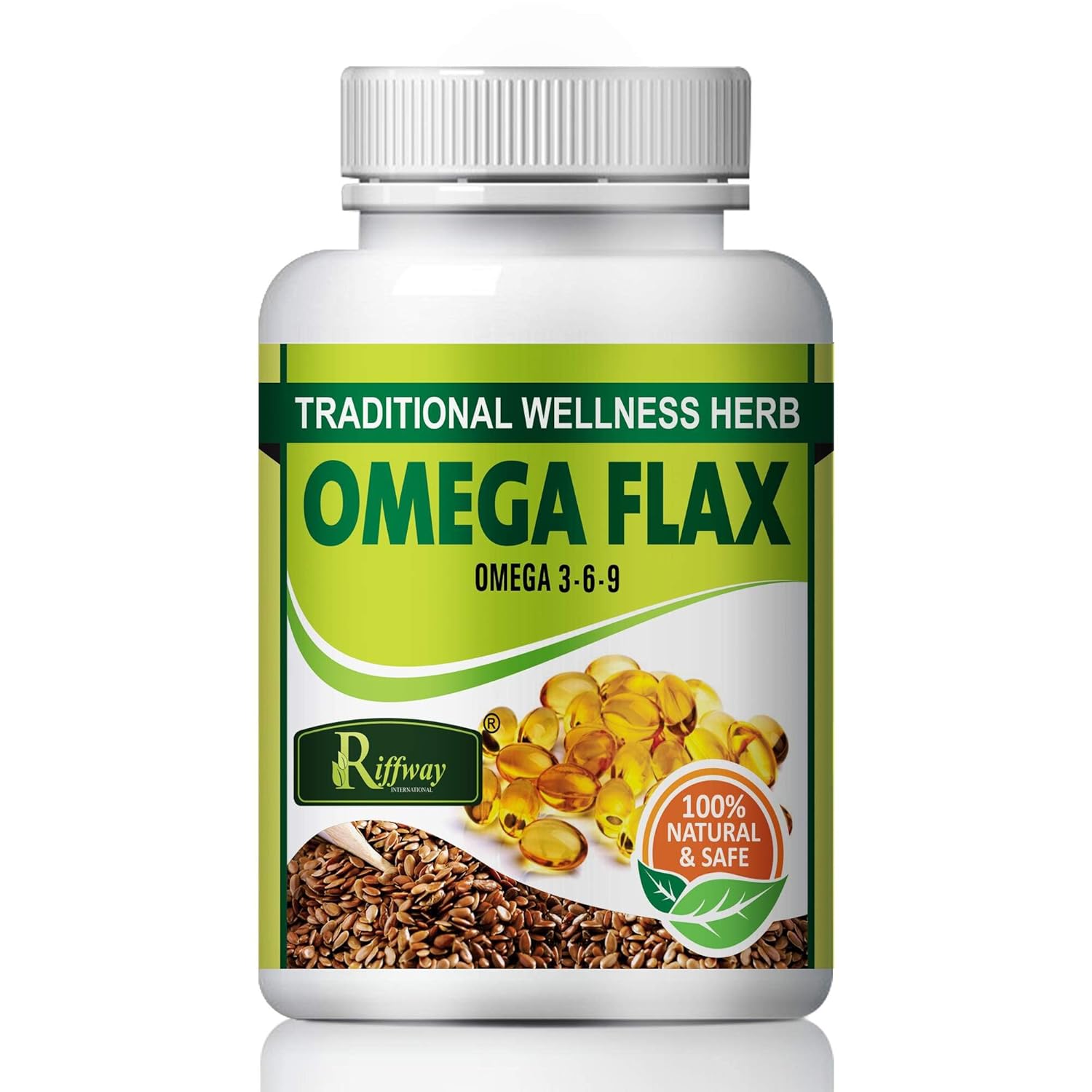 Buy Omega Flax Medicine Improves Immunity Level & Heart Brain Health