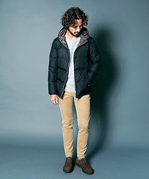 Amazon | [マージン] NYLON WATER REPELLENT HOOD DOWN JKT:ナイロン  