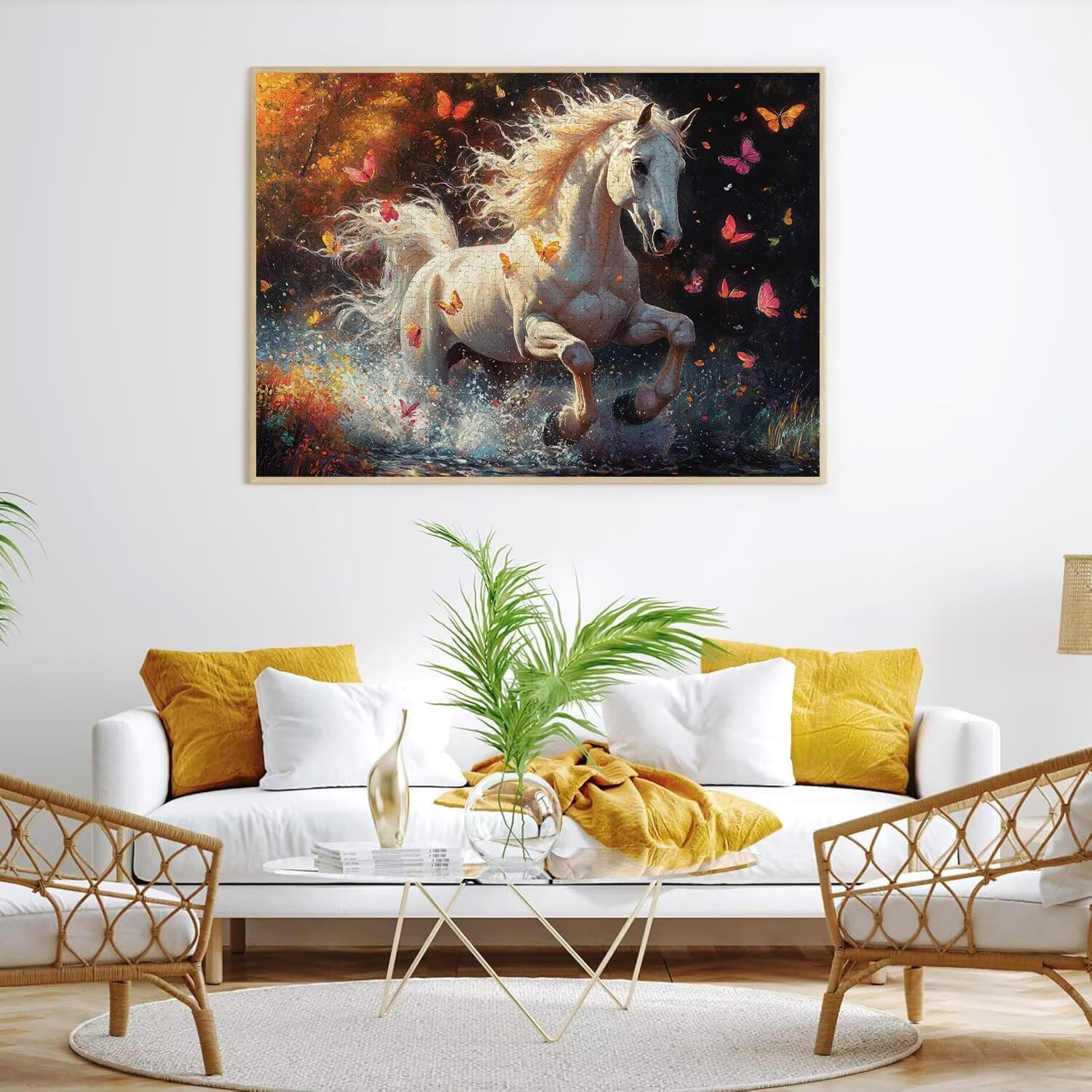 Puzzle 2000 Pieces Animal Puzzle Adulte 99x70cm, Papillons, n-483