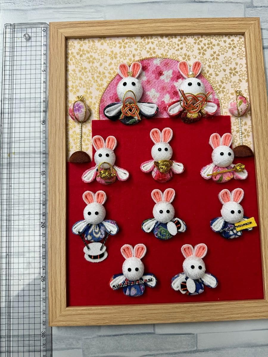 ミニーマウス被り物 可愛いミニチュアサイズのチーキー 9cm 392番