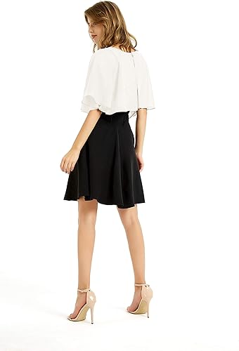 Miniatura 3 de Chal de gasa suave para mujer, envolturas, chal corto para vestido de noche, boda, capa, bolero, cubierta estilo flapper