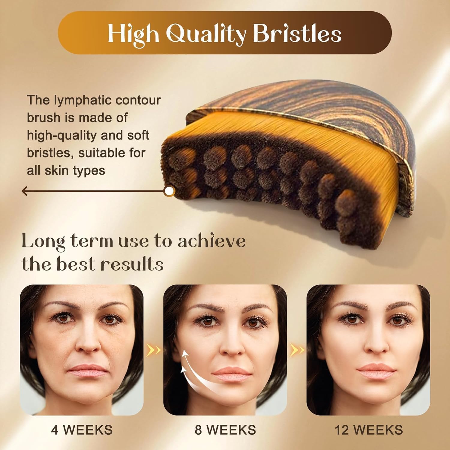 STL Facial Contour Massage Brush for Jawline, Chin, and Neck β Soft Bristle Sculpting Tool with Travel Case for EveryDay Skincare 3