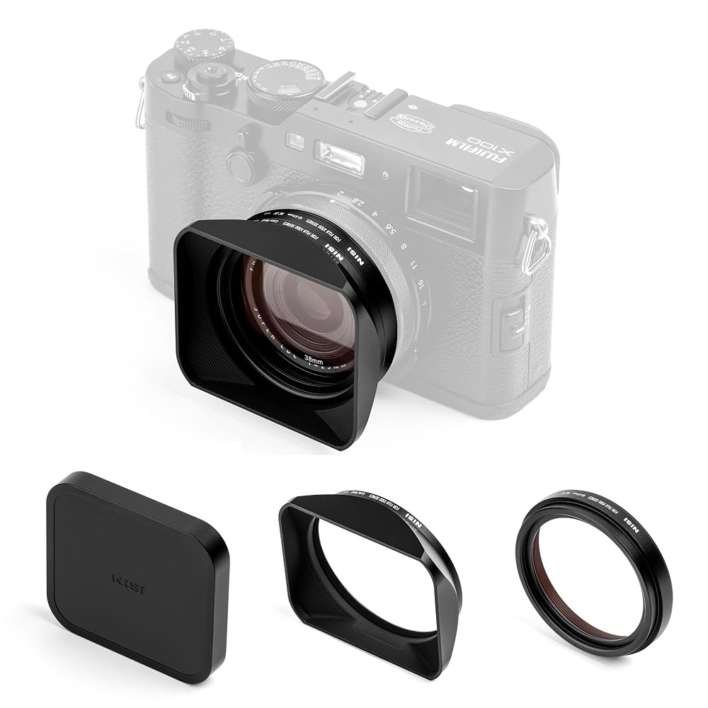 新品同様 X100VI シルバー レンズフード フィルター サムレスト 新品同様 X100VI シルバー レンズフード フィルター サムレスト