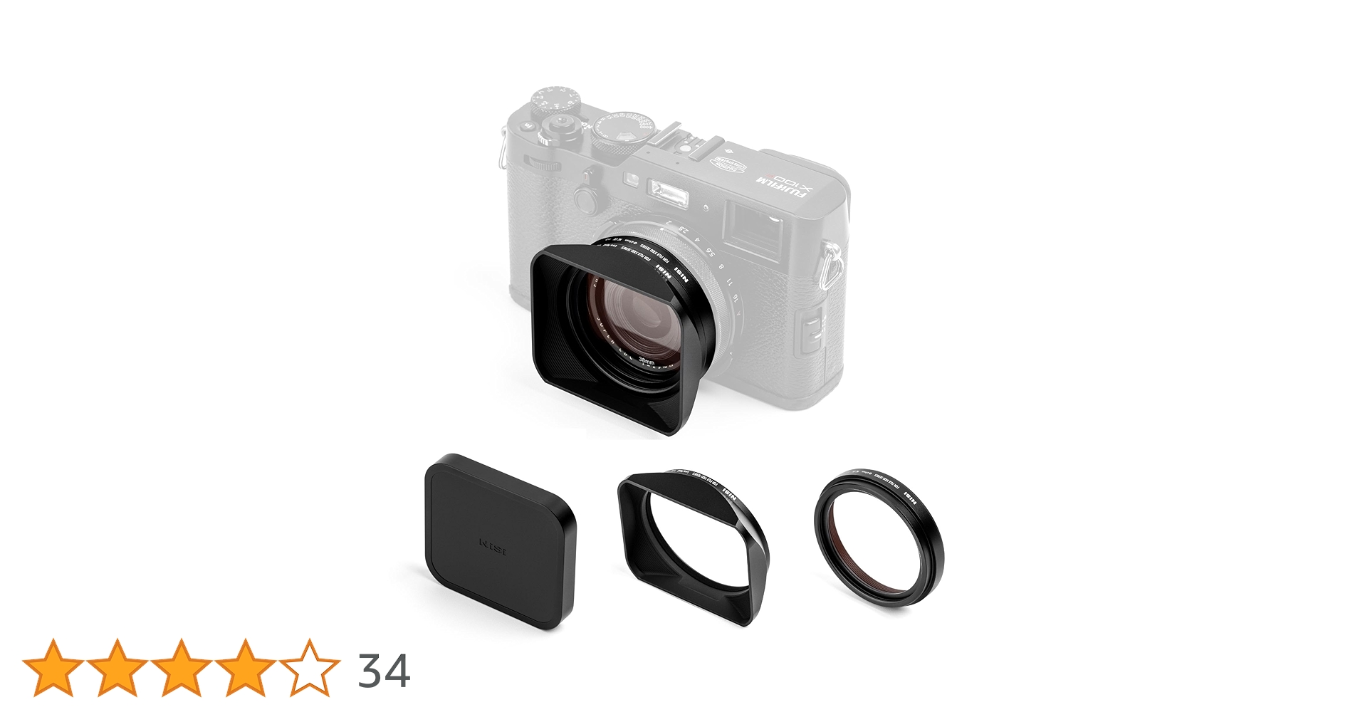 NiSi X100シリーズ レンズフードキット ブラック (UVフィルター付き) Amazon.com : NiSi X100 Series NC UV Filter with 49mm Filter