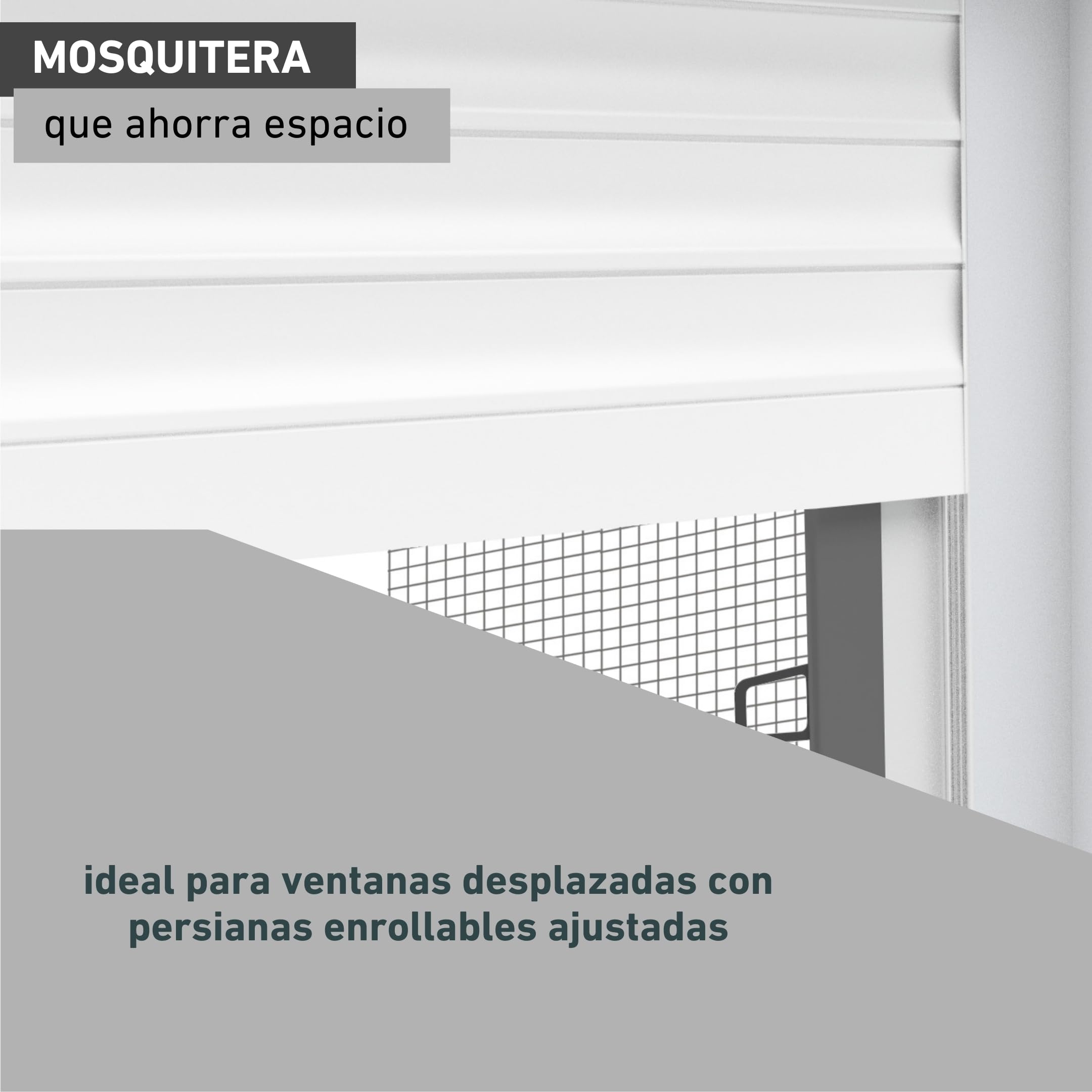 Windhager Marco de aluminio para ventana Ultra Flat, 100 x 120 cm, color antracita 03967