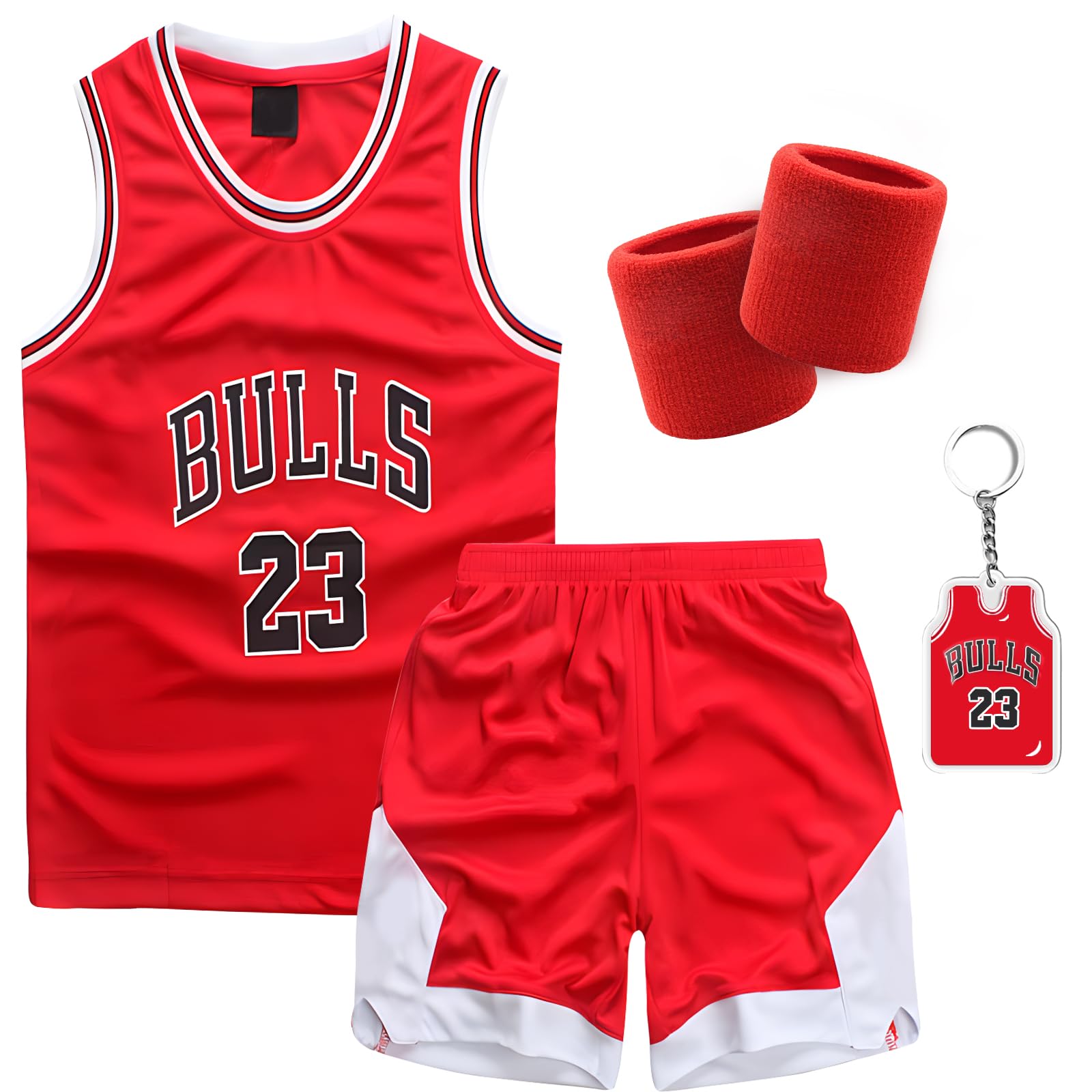 Pardofelis Maillot de basket-ball pour homme, en jersey, vêtements d'entraînement sans manches, respirant, t-shirt de basket-ball, gilet et short avec 2 bandeaux éponge