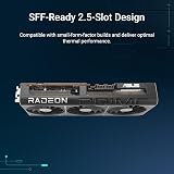 ASUS Prime Radeon RX 9070 OC Edition – Carte Graphique (16GB GDDR6, PCIe 5.0, HDMI, DisplayPort 2.1, 2.5-Slot, Ventilateurs axiaux à Double roulement à Billes, Dual BIOS) - 2