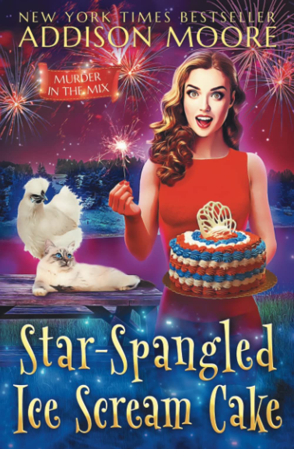 Independently Published Star-Spangled Ice Scream Cake
