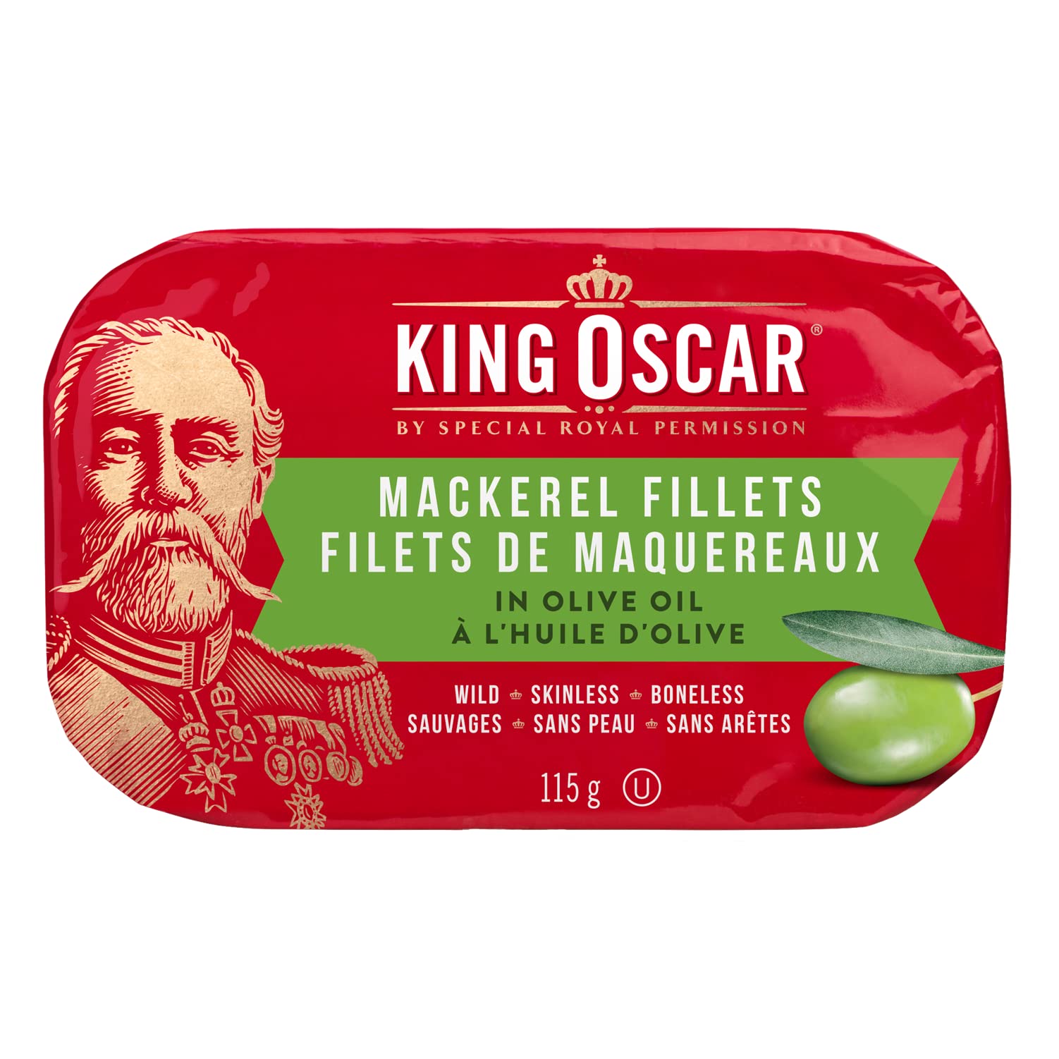 King Oscar, Brisling Sardines with Jalapeño Peppers, 106 gram cans (Packs of 12) - 5