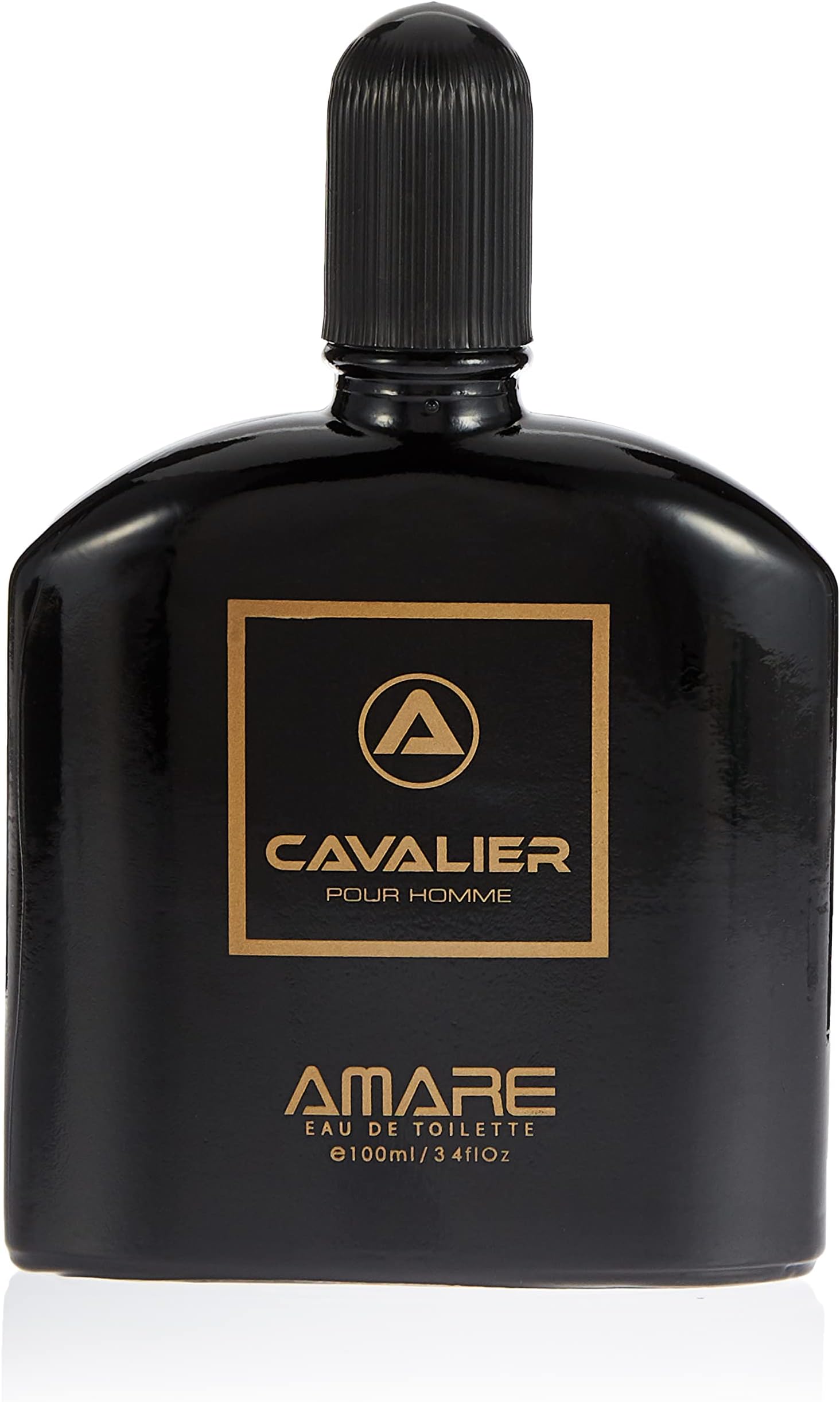 Cavalier - Eau de Toilette for Men - Exotic Oriental Scent with Rich Amber and Warm Spices - 100ml - Luxury Fragrance by AMARE